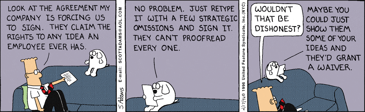 Dilbert Cartoon